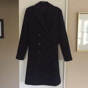 J.Crew women’s doublecloth coat with thinsulate